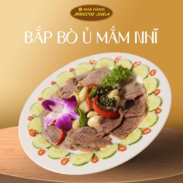 Bắp bò ủ mắm nhĩ