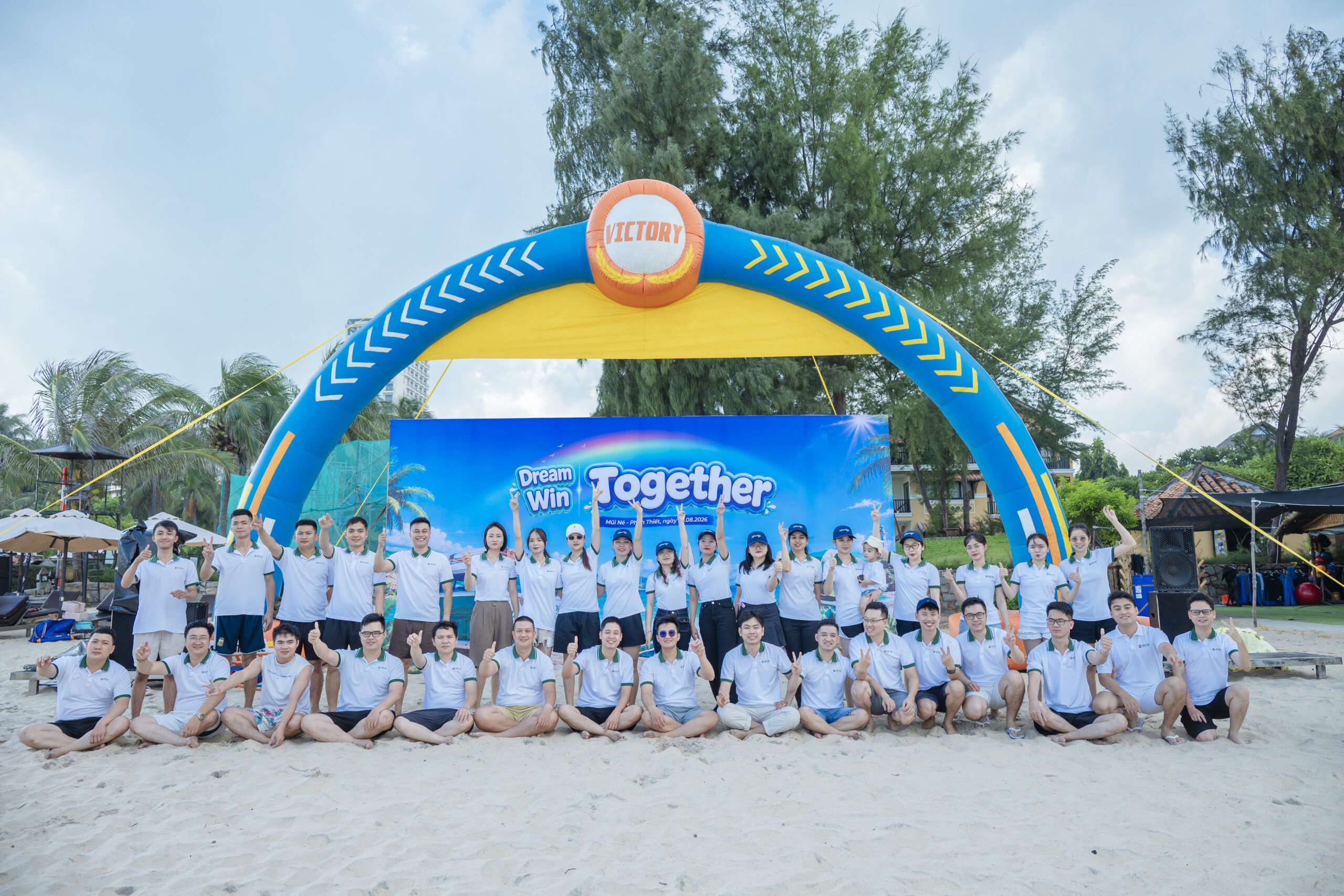 Team Building tại bãi biển